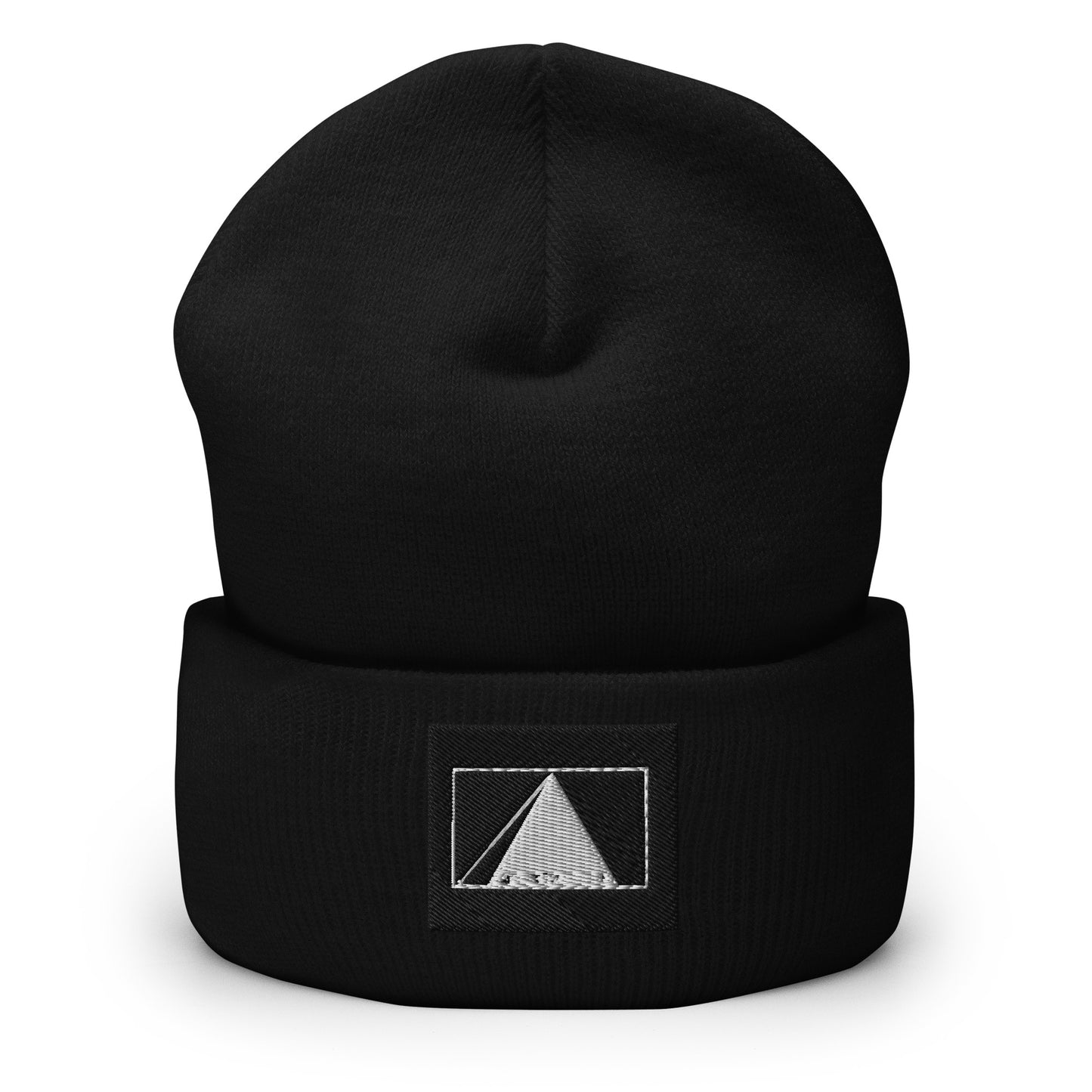 White Pyramid Shadow Giza Beanie