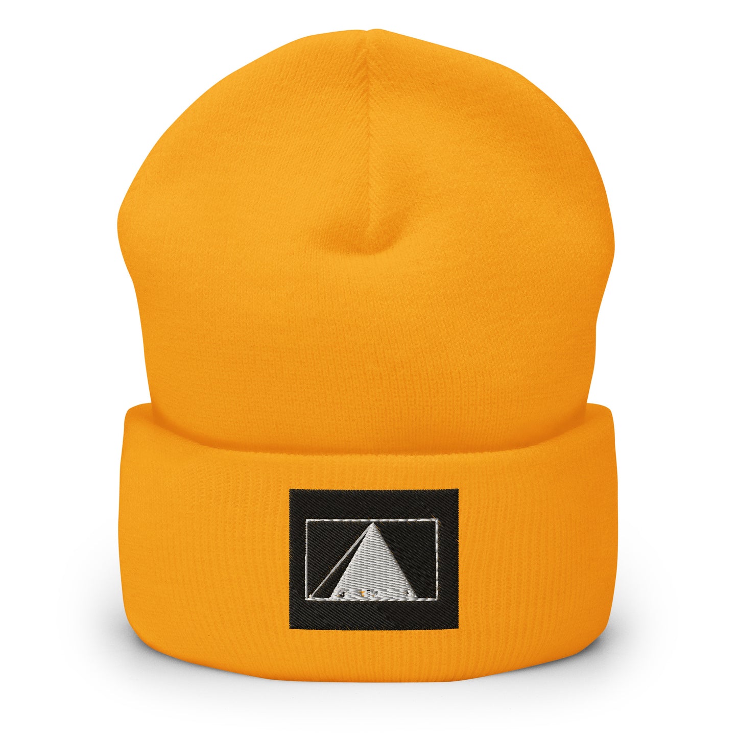 White Pyramid Shadow Giza Beanie