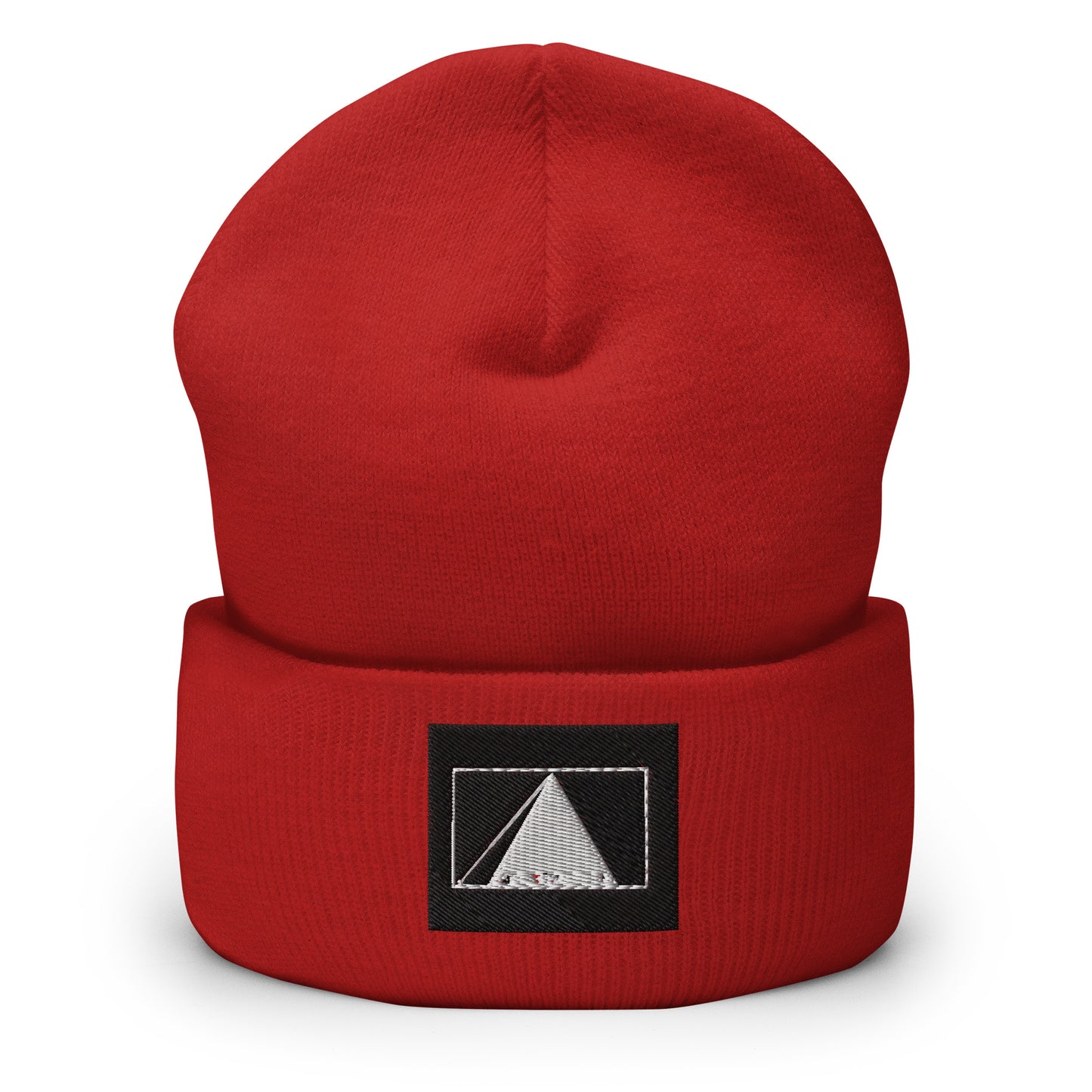 White Pyramid Shadow Giza Beanie