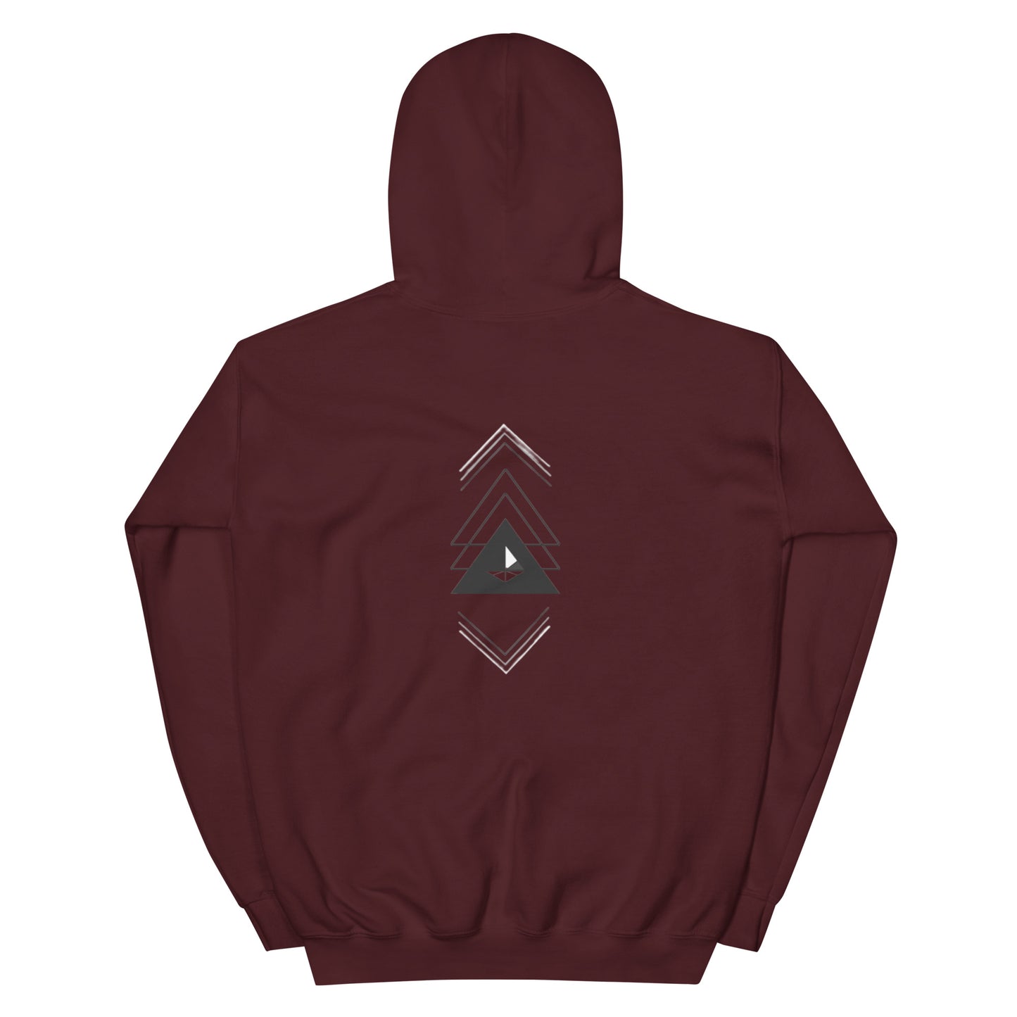 Aligned Pyramid Reflection Hoodie