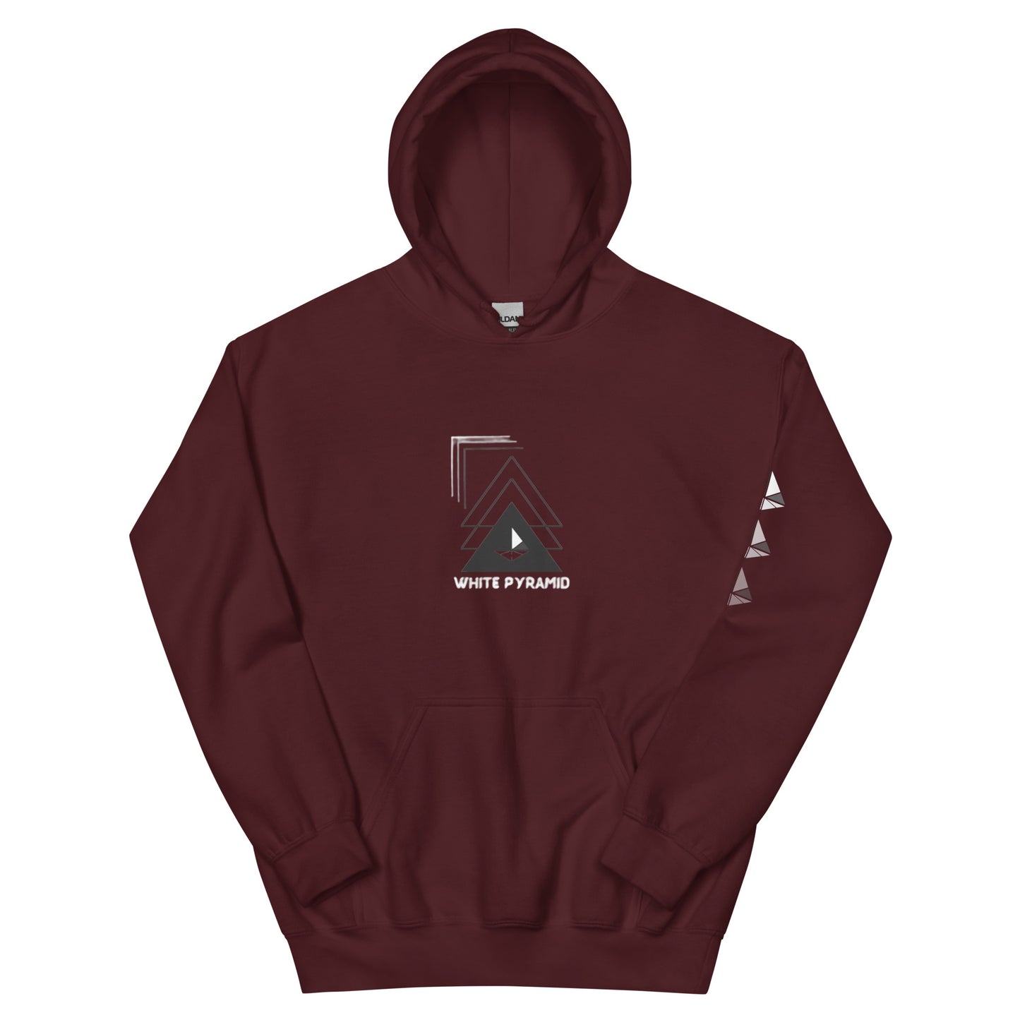 Aligned Pyramid Reflection Hoodie