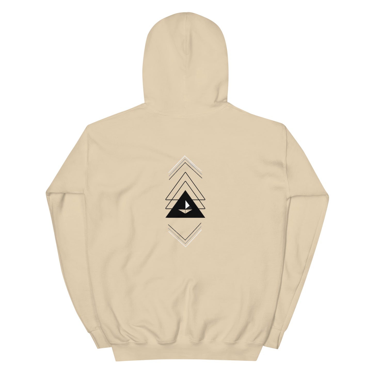 Aligned Pyramid Reflection Hoodie