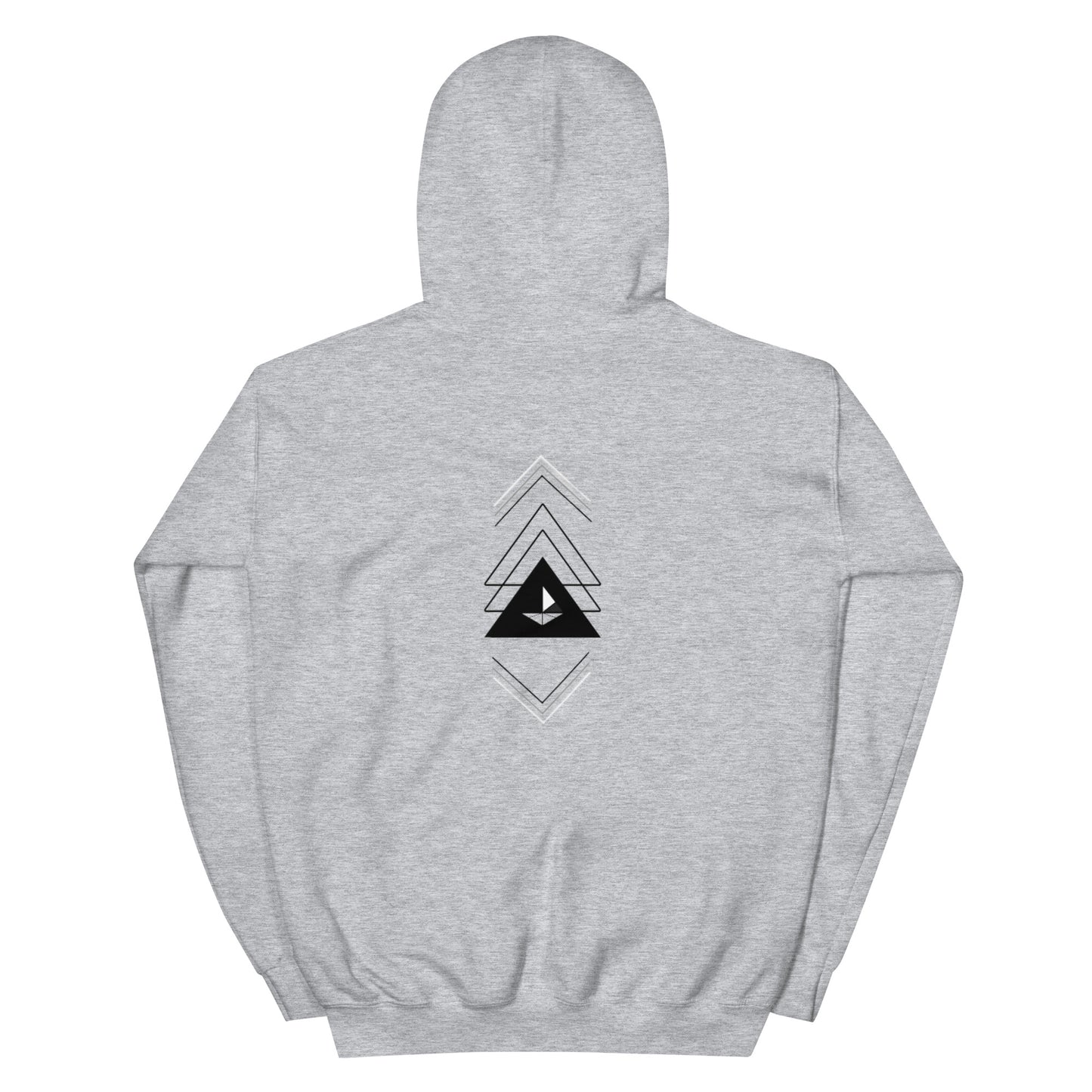 Aligned Pyramid Reflection Hoodie