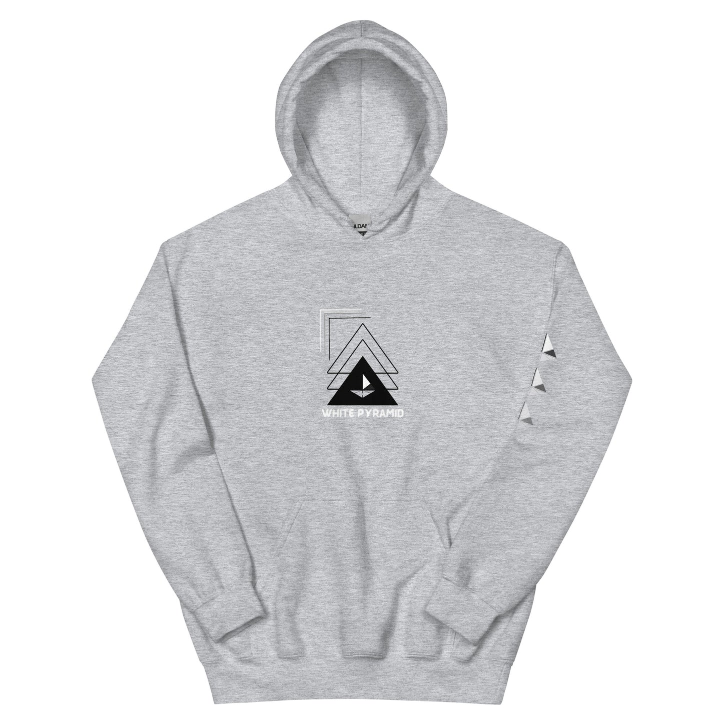 Aligned Pyramid Reflection Hoodie