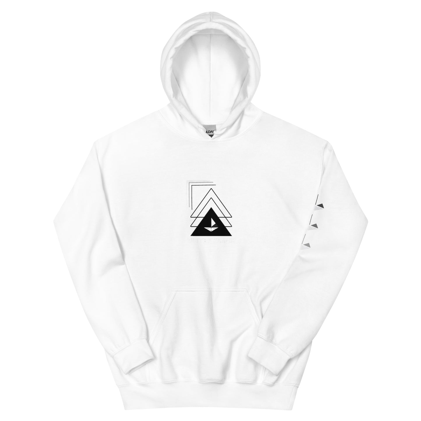 Aligned Pyramid Reflection Hoodie