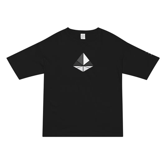 Classic White Pyramid Logo T-Shirt (EAST ASIA EXCLUSIVE)