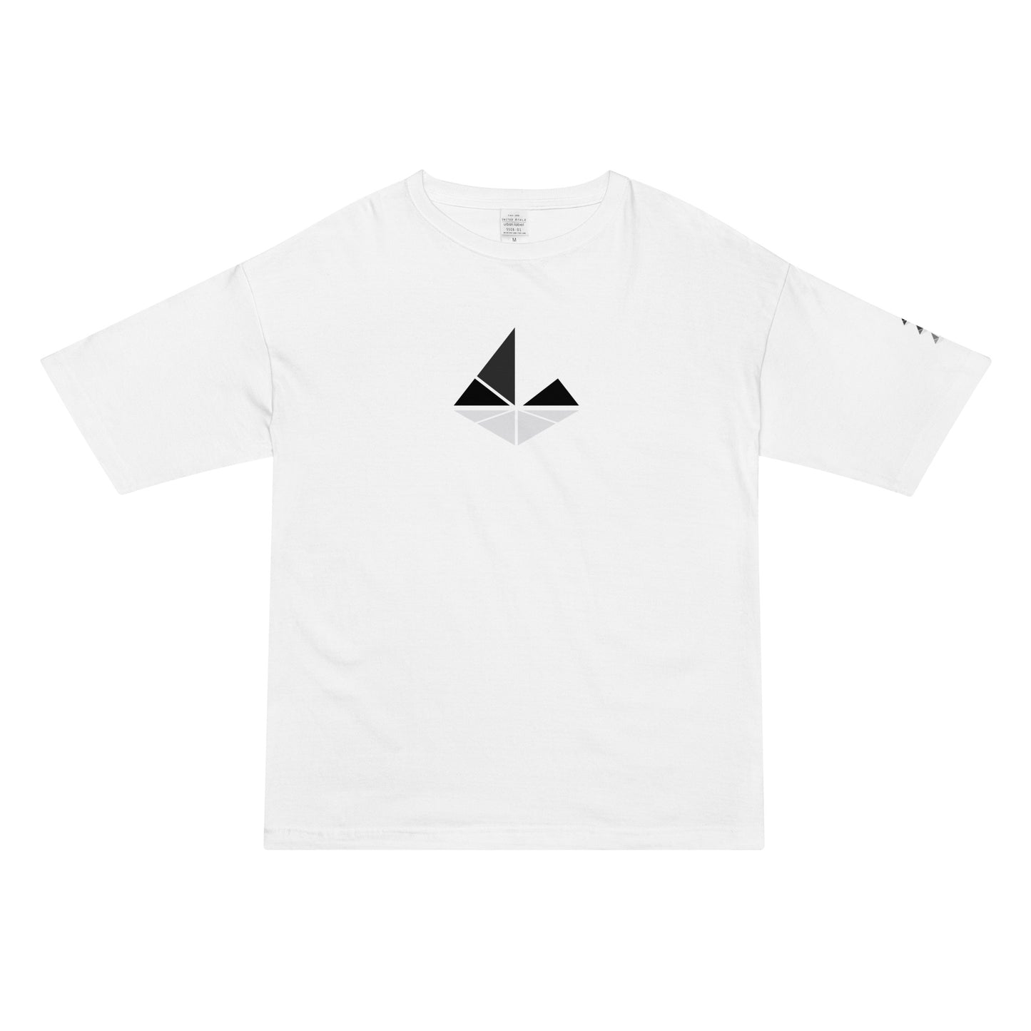 Classic White Pyramid Logo T-Shirt (EAST ASIA EXCLUSIVE)